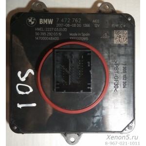 Блок розжига LED фары BMW 5 G30 G31 7472762 63117472762 FLMLOW