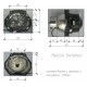 Биксеноновые линзы Hella 4 Intemo (Volkswagen Touareg, адаптивный биксенон) Б/У