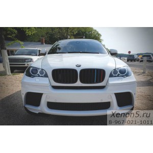 Светодиодные LED маркеры в Ангельские глазки BMW E71 X6 - 80 Ватт