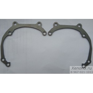 Переходная рамка Toyota Land Cruiser Prado 150 2009 - 2015. Штатный галоген на Билинза Hella 3 / 3R
