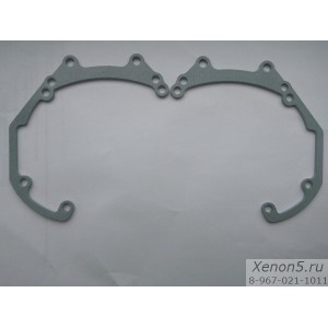 Переходная рамка Mazda CX-7 2006 - 2012 г. в. Модуль Hella 3 / Hella 3R (Комплект, 2 шт)